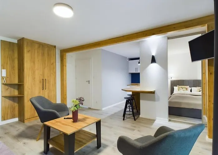 Апартаменты Dabrowka Komfort - W Parku Lesnym , Sauna,grill *